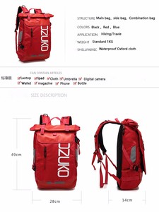 กระเป๋าเป้สะพายหลัง <span class=keywords><strong>Ozuko</strong></span> <span class=keywords><strong>8020</strong></span> แบบสั่งทำโลโก้สำหรับโรงเรียน กันน้ำ ใช้ได้ทั้งชายและหญิง มีช่องใส่แล็ปท็อป  ขายส่ง - Product Image 4