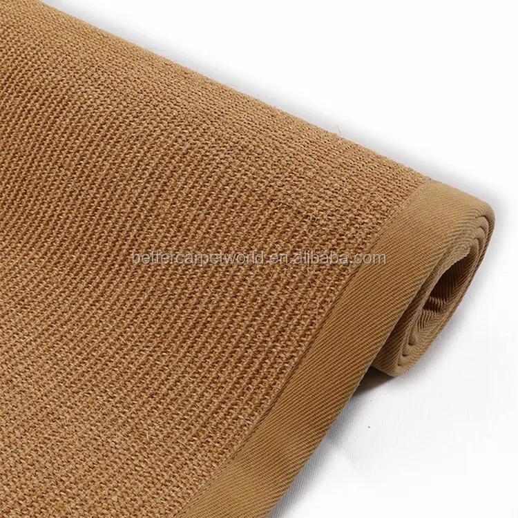 Ковровая плитка Sisal 100 см x 100 см для офиса с латексной подложкой