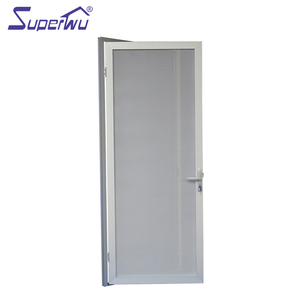 Hợp kim nhôm as2047 as2208 Tiêu chuẩn chống đạn Bản lề cửa phân vùng khách sạn hiện đại sử dụng màu trắng không thấm nước - Product Image 2