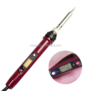 80W EU Cắm Chuyên Nghiệp Hàn Sắt LCD Kỹ Thuật Số Điều Chỉnh Nhiệt Độ Hàn Sắt Mini Hàn Trạm AC220V - Product Image 5