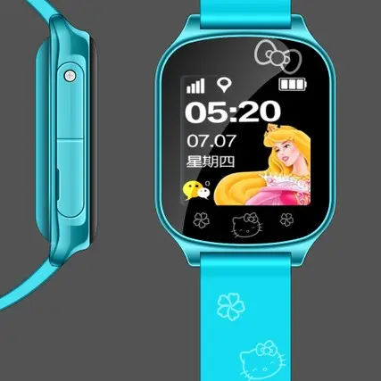 easy install smart phone watch T58 Blue cute supports SIM card