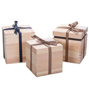 Özelleştirilmiş Ahşap Teaware Hediye ambalaj kutusu - Product Image 1