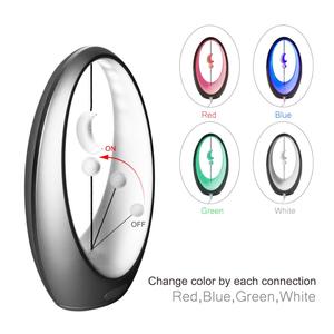 Lámpara LED inteligente magnética con suspensión para el hogar, lámpara de luz nocturna con suspensión magnética, decoración para mesita de noche, Luna y estrella negra - Product Image 2