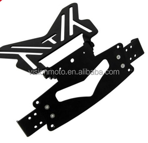 Soporte ajustable <span class=keywords><strong>para</strong></span> matrícula de motocicleta, colgador <span class=keywords><strong>para</strong></span> matrícula de motocicleta - Product Image 2