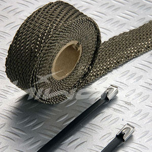 Titane wrap d'échappement bouclier thermique - Product Image 1