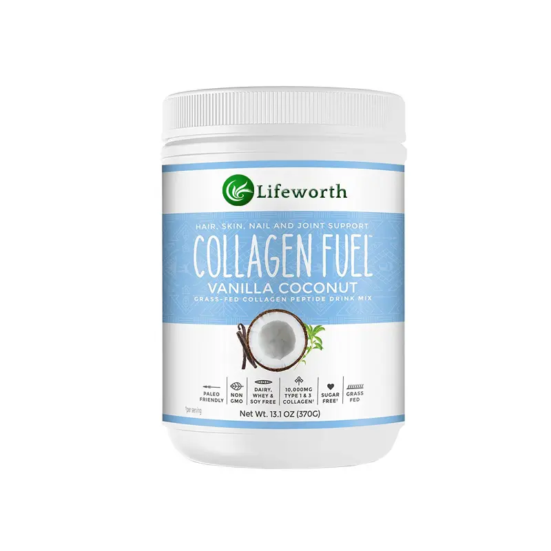 LIFEWORTH Pure White Collagen for Skin Care Beauty Products and Nutrition Supplement Bulk