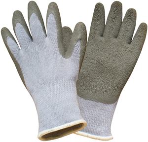 Guanti da lavoro all'ingrosso OEM rivestiti in lattice giallo cotone comprano dalla cina Online - Product Image 3