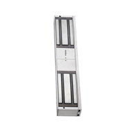 1200Lbs Fail Safe 12v/24v Maglock Contrôle d'accès de porte Serrure EM avec minuterie Serrure électromagnétique magnétique à double porte en bois