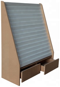 Mức giá tuyệt vời trên thiết kế mới MDF gỗ hiển thị Tạp Chí <span class=keywords><strong>Rack</strong></span> cho cửa hàng Cách sử dụng - Product Image 4