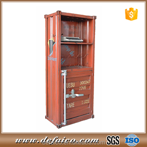 Industriellen Stil Metall Container Bar Schrank - Product Image 4