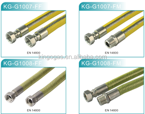 EN14800 GAS <strong>HOSE</strong> WITH PVC COVER Natural <strong>Hose</strong> <strong>lpg</strong> Home Use Tools Stainless Steel - Product Image 3