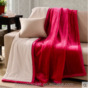 Très épais et chaud d'hiver isolation lit feuilles canapé molleton tissé couverture - Product Image 4