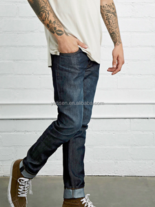 بيع بالجملة عارضة الرجال الجينز ارتداء عالية الجودة القطن البوليستر ضئيلة تناسب الجينز للرجال - Product Image 2