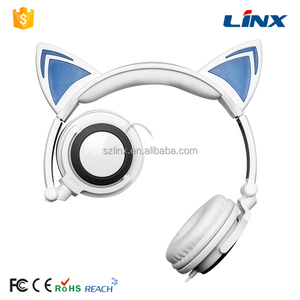 De China al por mayor Del Auricular Barato Gato Oreja Los Auriculares para Escuchar Música - Product Image 4
