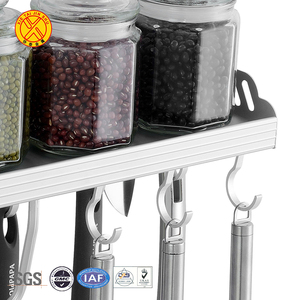 Estante de cocina de aluminio de almacenamiento montado en la pared personalizado de alta calidad - Product Image 2
