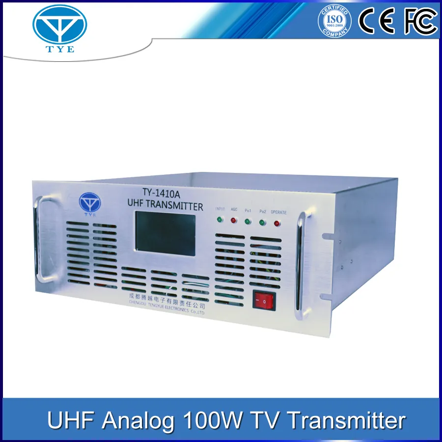 100W-1KW UHF אנלוגי אלחוטי טלוויזיה אות משדר עבור תחנת טלוויזיה
