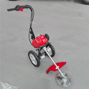 Desbrozadora Portátil de Tipo Rueda, Máquina Cortadora de Césped <span class=keywords><strong>Manual</strong></span> a Gasolina - Product Image 6