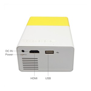 2024 giá rẻ nhất DLP xách tay Home mini LED xách tay thông minh Pocket Cinema video Mini Chiếu YG300 - Product Image 3