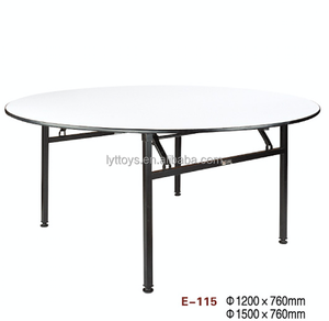 Mesa Plegable <span class=keywords><strong>de</strong></span> Plástico Económica <span class=keywords><strong>de</strong></span> 6 Pies, Mesa <span class=keywords><strong>de</strong></span> Comedor para Catering al Aire Libre, para Hoteles, Restaurantes, Banquetes y Bodas - Product Image 6