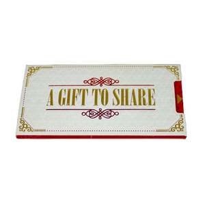 New Design 300 gsm Gift Paper Box With the membership card