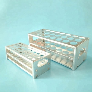 2025 vendita calda HaiJu a buon mercato chimica alluminio tubo di prova <span class=keywords><strong>Rack</strong></span> per uso di laboratorio - Product Image 3