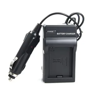 Untuk Canon DSLR Kamera Portable Rechargeable Lithium-Ion Battery Charger dengan DC Charger Ponsel