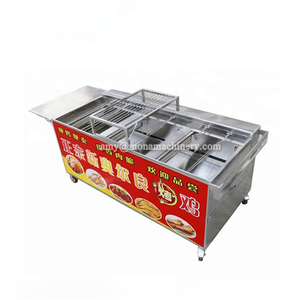 Máquina Asadora <span class=keywords><strong>de</strong></span> Pollo Entero <span class=keywords><strong>de</strong></span> 6 Filas para Interiores, Parrilla para Barbacoa, Máquina para Asar Pollo, Precio - Product Image 1