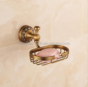 Premium Antique <strong>Bathroom</strong> <strong>Accessories</strong> Brass 5 PCS <strong>Accessories</strong> Set - Product Image 3