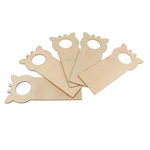 Decorazioni Natalizie <span class=keywords><strong>in</strong></span> <span class=keywords><strong>Legno</strong></span> Creative per Maniglie delle Porte, per Lavoretti Fai-da-Te dei Bambini - Product Image 3