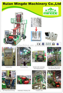 sopladora de bobinas de <span class=keywords><strong>pl</strong></span>ásticode polietileno de alta densidad, - Product Image 1