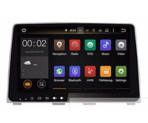 Groothandel dvd speler china-9 Inch Upsztec Android 10.0 Auto Dvd-speler Voor Sonata 2018 Gps En Internet Optie Hebben Canbus