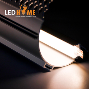 Profil en <span class=keywords><strong>aluminium</strong></span> LED de type <span class=keywords><strong>U</strong></span> pour cloison sèche AL-D34 et éclairage LED Al6063 pour la cuisine, éclairage mural encastré - Product Image 2
