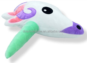 Casa Derco I Bambini Viola Unicorn Cuscino Giocattolo Della Peluche di Modo MOQ BASSO Farcito Morbido Peluche Unicorno Cuscino - Product Image 3