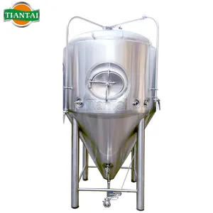 Fermentador de cerveza con tanque de fermentación isobárico de acero inoxidable 800L 7BBL con descuento con camisa de enfriamiento