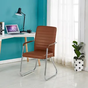 Special offer modern style office furniture pu material chair back meeting room bow leg office chair