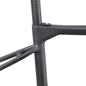 <span class=keywords><strong>Cuadro</strong></span> de bicicleta de grava de <span class=keywords><strong>carbono</strong></span> de <span class=keywords><strong>ciclocross</strong></span> de montaje plano novedoso - Product Image 4