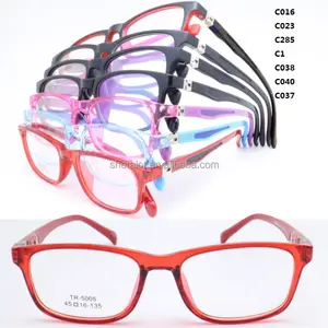 Fast delivery kids 180 degree flexible hinge square shape IP color for kids optical glasses frame free shipping