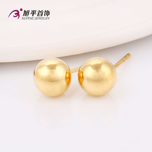 Xuping Dubai 24K color oro venta mayorista joyas de imitación regalo o boda estilo esplendente aretes para mujeres - Product Image 2