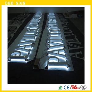 molto luminoso 3d retroilluminato <span class=keywords><strong>led</strong></span> <span class=keywords><strong>lettere</strong></span> canale per il negozio segno cartellone display - Product Image 3