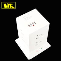 Multi Electrical Extension Socket 8-Way mit 4 USB Outlet und 1.5m Flexible Cable