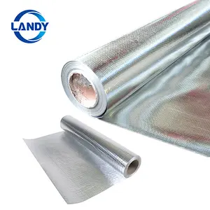 Heat Reflective Aluminum Foil Film Radiant Barrier Insulation Material For Roof