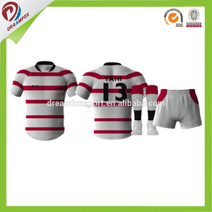 Ventas al por mayor barato sublimación diseño <span class=keywords><strong>rugby</strong></span> uniforme de china - Product Image 1