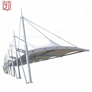 Impermeable al aire libre grande tracción etfe membrana estructura <span class=keywords><strong>aparcamiento</strong></span> carpa - Product Image 6