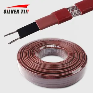 Cable de calefacción autorregulable de temperatura media para calor de tuberías de agua