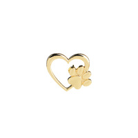 Chine usine évider métal artisanat en gros personnalisé mode or et argent creux amour broche épinglettes coeur avec patte