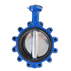 Lug papillon valve <span class=keywords><strong>vitesse</strong></span> opérateur SS304 disque PN16 - Product Image 1