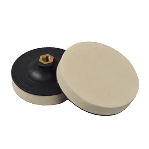 Dụng Cụ Mài Mòn Wool Felt Buffing Wheel Felt Đánh Bóng Mài Sanding Pad Đĩa