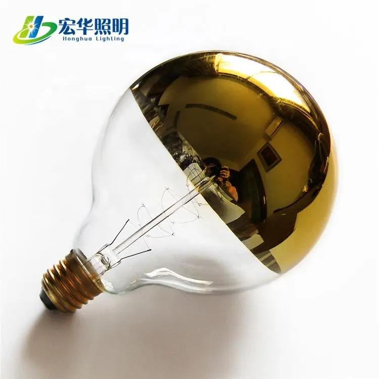 Incandescent Bulb G125 25W Industrial Incandescent Light Filament Lamp Bulb For Decorative In The Bar