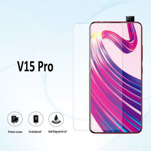 โทรศัพท์มือถือป้องกันลายนิ้วมือความแข็งระดับ HD 9H,ตัวป้องกันหน้าจอกระจกนิรภัยสำหรับ <span class=keywords><strong>Vivo</strong></span> <span class=keywords><strong>V15</strong></span> <span class=keywords><strong>Pro</strong></span> X80 V23 Y21 Y77 T1พร้อมแพ็กเกจ - Product Image 1