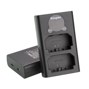 KingMa intelligent d'affichage À CRISTAUX LIQUIDES double <span class=keywords><strong>chargeur</strong></span> USB pour <span class=keywords><strong>Sony</strong></span> <span class=keywords><strong>NP</strong></span>-<span class=keywords><strong>FZ100</strong></span> <span class=keywords><strong>NP</strong></span> <span class=keywords><strong>FZ100</strong></span> batterie charge rapide - Product Image 2